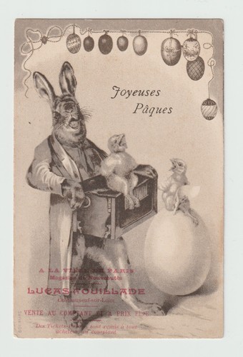 Pâques lapin humanisé - pâques, .